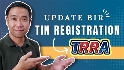 bir tin online registration login|BIR TRRA Portal.